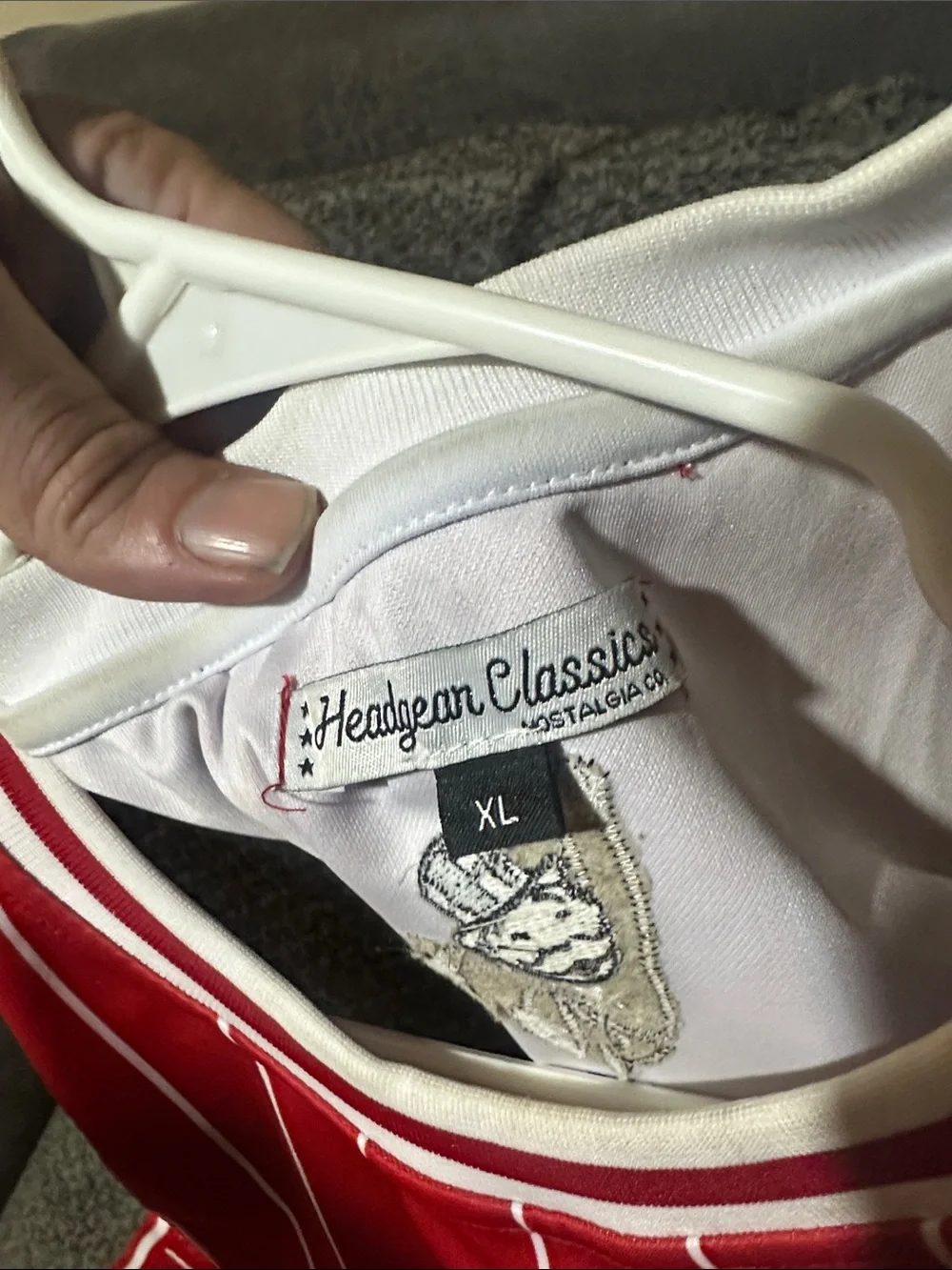 Mens Xl Monopoly Red Pinstripe Men's Basketball Shorts set